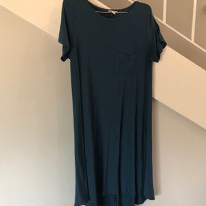 Slate teal Carly dress by Lularoe